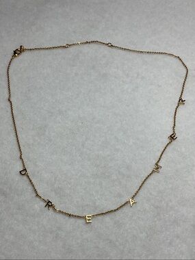 Origami Owl Gold DREAMER Necklace
